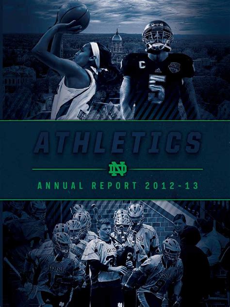 2012 13 University Of Notre Dame Athletics Annual Report By Chris Masters Issuu