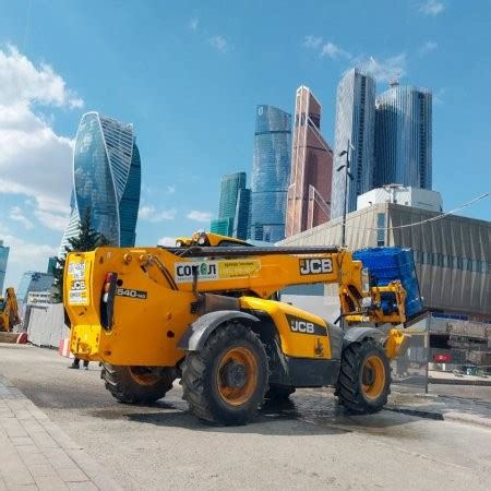 Многофункциональность и универсальность: Телескопический погрузчик JCB ...