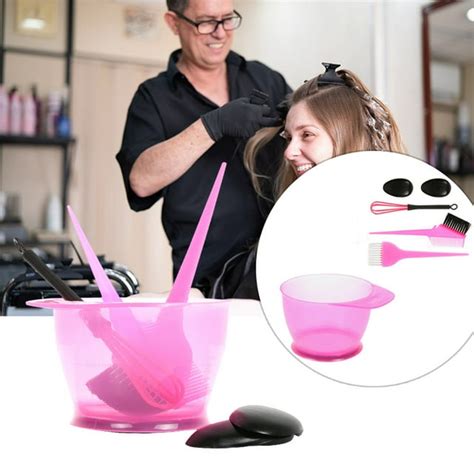 Cengzishu Miracles Hair Coloring Dyeing Kit Color Brush Comb Mixing Bowl Salon Tint Tool Set