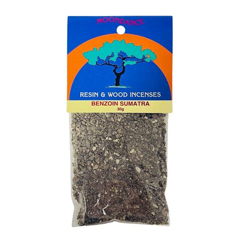 Resin And Wood Incense Benzoin Sumatra Granules Bulk 100g Packet Moondance