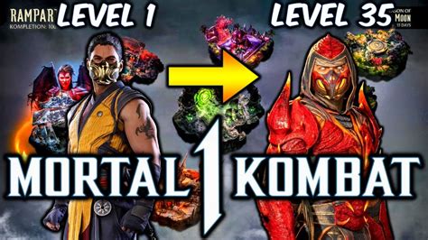 Mk1 New Fastest Way To Max Your Character Mastery Season 1 Mortal Kombat 1 Invasions Youtube