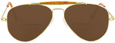 Men S Sportsman 23k Gold Bifocal Reading Sunglasses