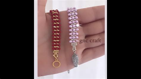 Kolay Boncuk B Lekl K Easy Bead Bracelet Youtube