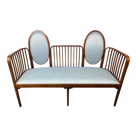 Antique Settee 415 By Gustav Siegel For J J Kohn Chairblog Eu