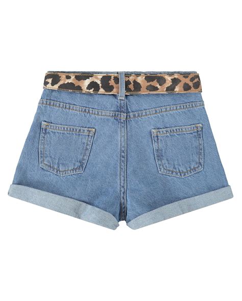 Riachuelo Short Jeans Infantil Amarra O A Denim M Dio Pool