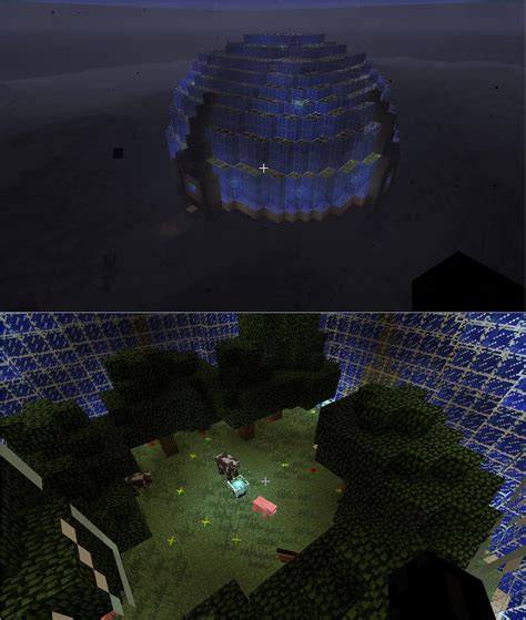 Minecraft Monday- Underwater Dome by Biofauna25 on DeviantArt