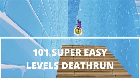 101 Super Easy Levels Deathrun Fortnite Creative Map Code Dropnite