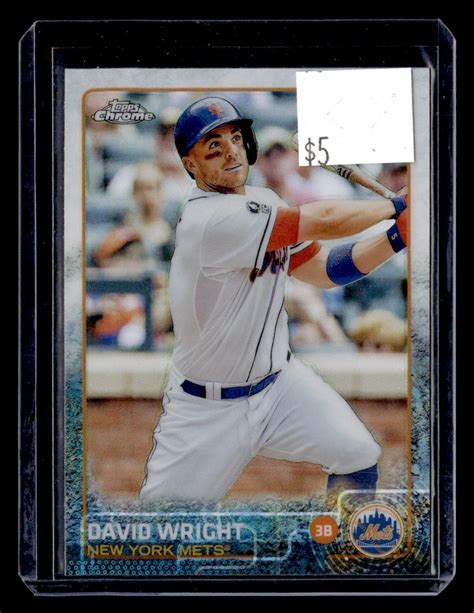 2015 Topps Chrome Refractor 102 David Wright For Sale Online EBay