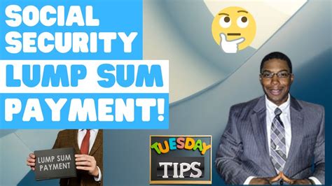 Social Security Lump Sum Payment YouTube