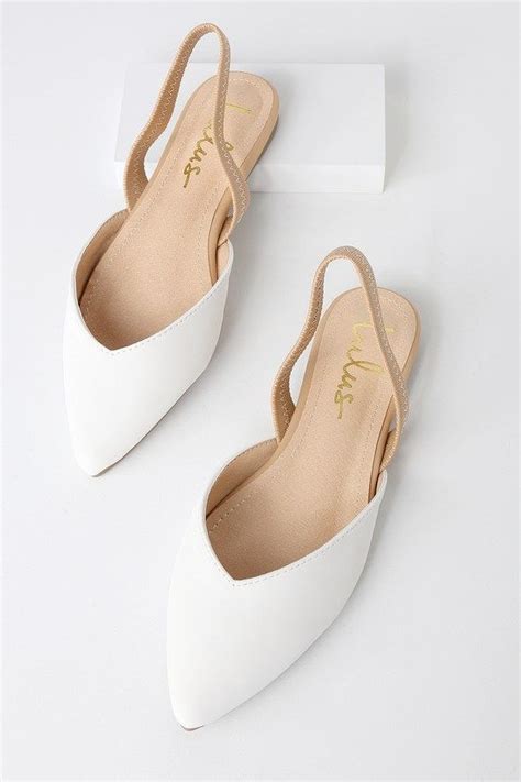 Slingback Flats Sandals Heels Pumps Cute Shoes Flats Nude Flats