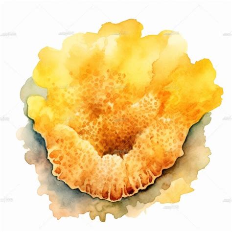 Premium Ai Image A Yellow Pineapple On A White Background