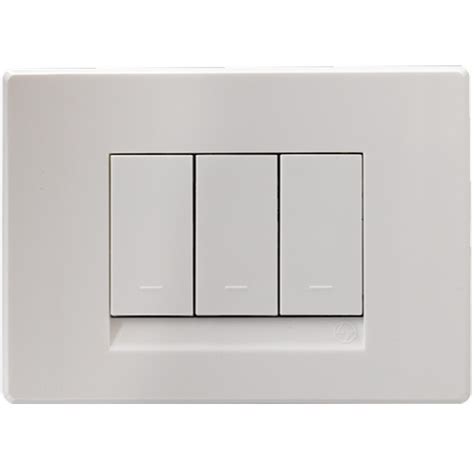 10a Landt Englaze Snow White Modular Switch 3m 1 Way At Rs 75piece In Ahmedabad