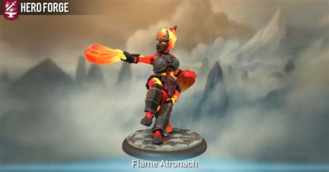 Flame Atronach Made With Hero Forge