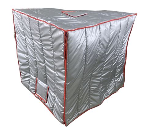 Sliver Insulated IBC Cover With UV And Thermal Protection ThermoBlanket