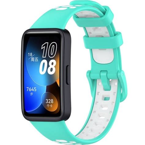 Pasek Silikonowy Do Huawei Band Huawei Band Turkusowy Bia Y