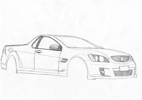 holden commodore ute  speedy   deviantart