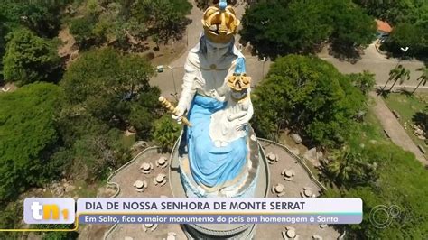 Maior Monumento Da Nossa Senhora Do Monte Serrat Do Brasil Fica Em