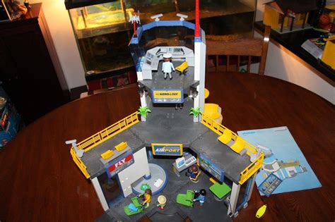 Playmobil 3186 Airport Terminal Tower W Instructions Manual 1913506281