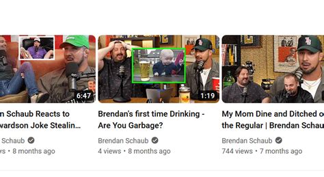 How tf can he have a video from 8 months ago with 4 views? : r ...