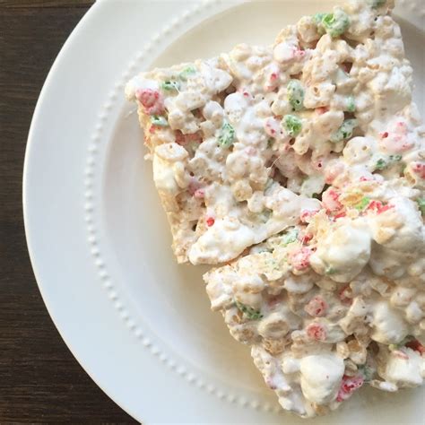 Marshmallow Fluff Rice Krispie Treats