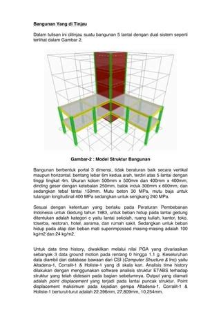 Time History Analysis Pdf