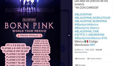 Blackpink En México 2023 Fecha Venta De Entradas Y Precios Boletos