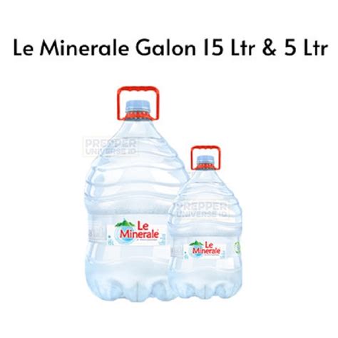 Jual Le Minerale Mini Galon Liter Pcs M Shopee Indonesia