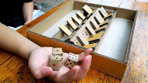 How To Make Shut The Box Game Youtube