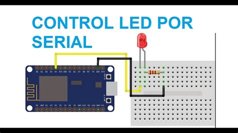 Control Intensidad De Led Por Monitor Serie ESP32 Arduino YouTube