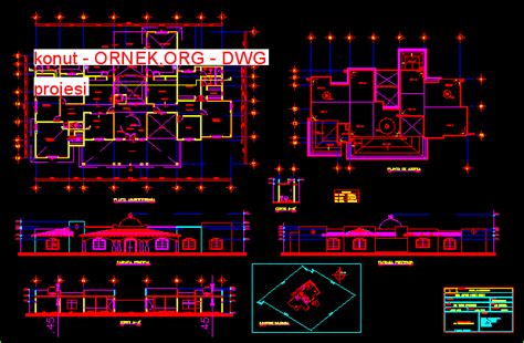 Konut Dwg Projesi Autocad Projeler 11322 Hot Sex Picture