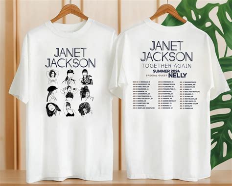 Janet Jackson Merch, Graphic Janet Jackson Tour 2024 Shirt, Janet ...