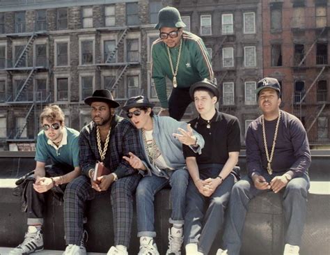 Run Dmc And The Beastie Boys In New York 1987 Roldschoolcool