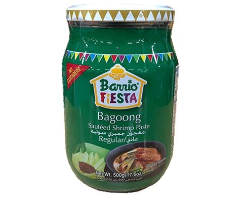 Barrio Fiesta Bagoong Saut Ed Shrimp Paste Regular G