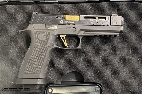 Sig Sauer P320 Spectre Comp Custom Works 9mm Luger 9x19 Para