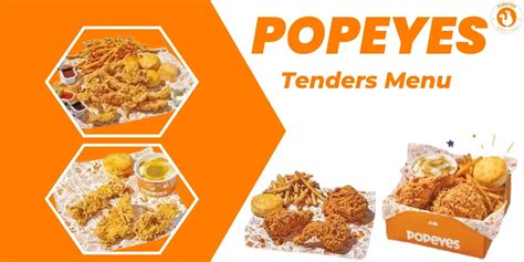 Popeyes Tenders Menu 2025 Irresistible Tenders With Prices Calories