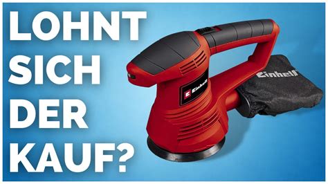 Einhell TC RS 38 E - Exzenterschleifer im Test [KURZ & KOMPAKT ...