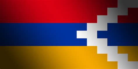 Flag Of The Republic Of Artsakh Wagrati