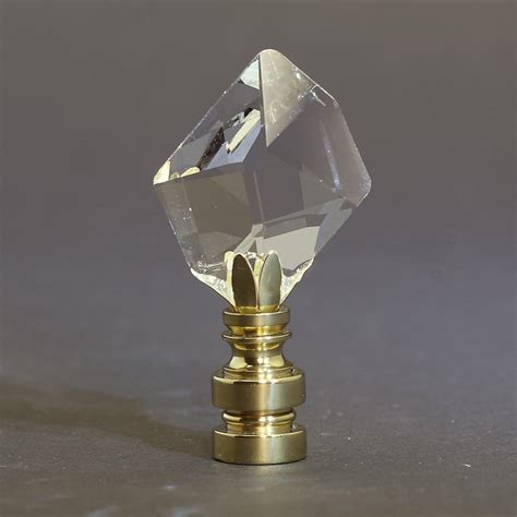 C149 BA3 PB Cosmic Crystal Finial Showcase