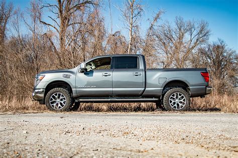 Inch Lift Kit Red Spacers Nissan Titan Xd Wd Wd