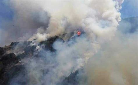 Incendio Forestal En Tetela De Ocampo Est Fuera De Control Reportan