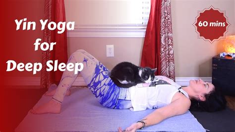 Yin Yoga For Deep Sleep Heart Meridian 60 Mins YouTube