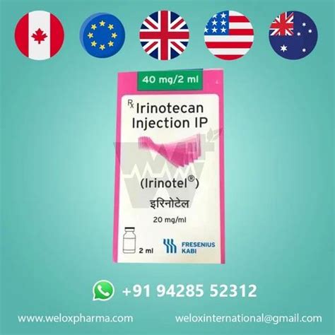 Irinotel Irinotecan 40 Mg Injection At Rs 650 Vial Irinotecan