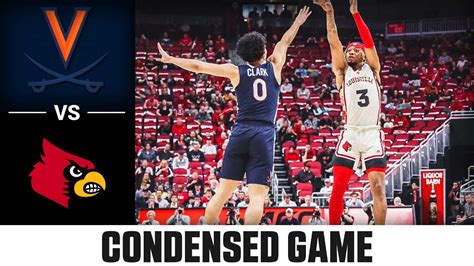 Virginia Vs Louisville Condensed Game 2022 23 ACC Mens Basketball