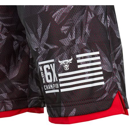 Adidas Short Fanwear Bulls Negro Rojo Manelsanchez