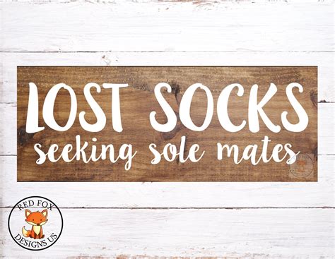 Lost Socks Seeking Sole Mates Svg SVG Vector File Cricut Explore And