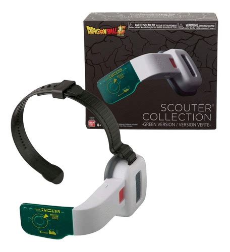 Dragon Ball Super Scouter Version Verde Bandai Original Toei Mercado