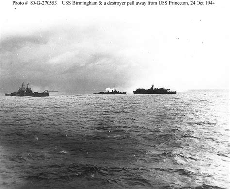 Loss Of Uss Princeton 24 October 1944 Part Ii