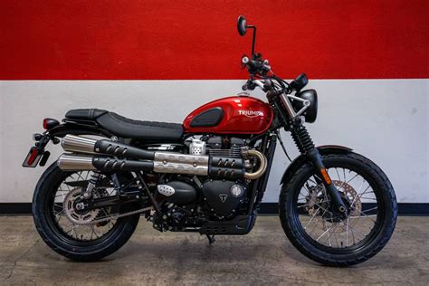 New 2019 Triumph Street Scrambler 900 Motorcycles In Brea CA