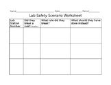 Safety Scenarios Worksheet Health Science