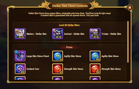 Hero Wars Guide Stellar Skin Chestinsights With Herowars Login